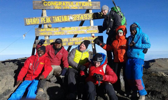 Kilimanjaro 100% Gipfelerfolg, Afrika, Machame