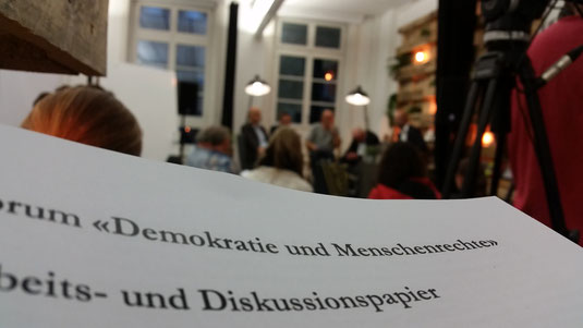 Diskussion Demokratie und Menschenrechte