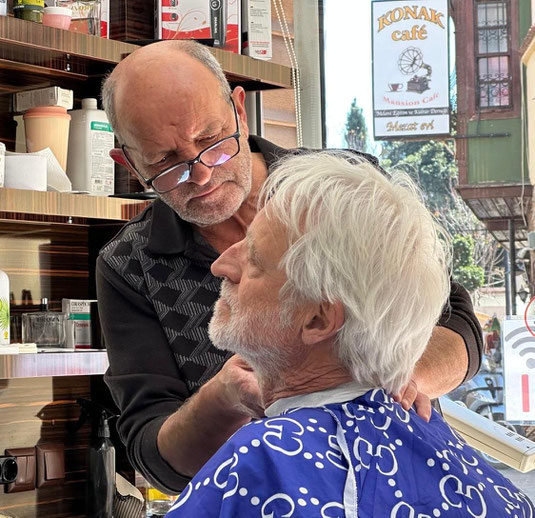 beim Friseur in Antalya