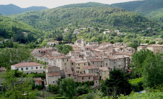 Le village d'Aulas