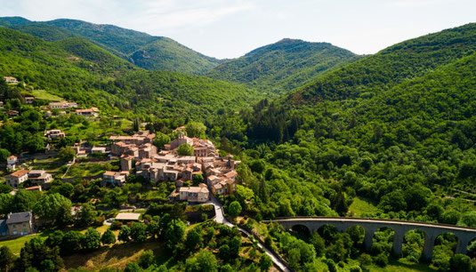 Le village d'Aumessas