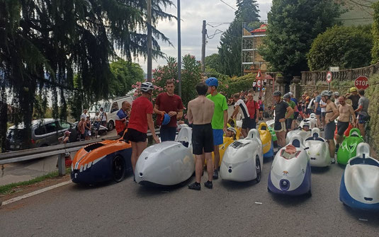 Les vélomobiles ouvrent le bal pour cette dernière épreuve