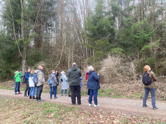 März-Exkursion in den Bernrieder Park 