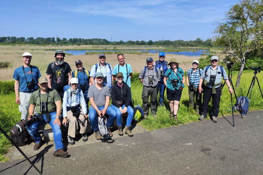 Wagbachniederung vor der Purpurreiherkolonie 
