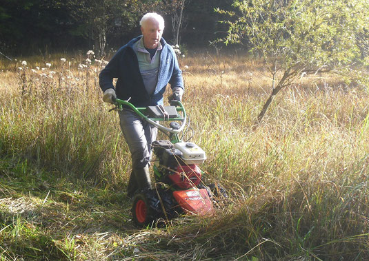 Landschaftspflege - Teufelswiese (Foto: LBV Starnberg) 