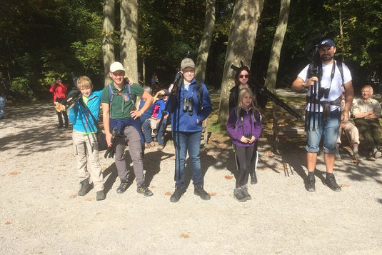 Seminargruppe der NAJU (Naturschutzjugend des LBV)