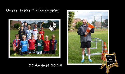 Trainingsauftakt der D1-Jugend HeiderSV Foto ☆ Petra Bojens