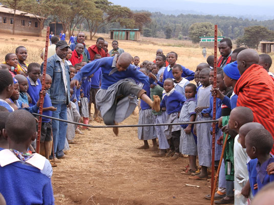 Sporttag an der Imurtot Primary School