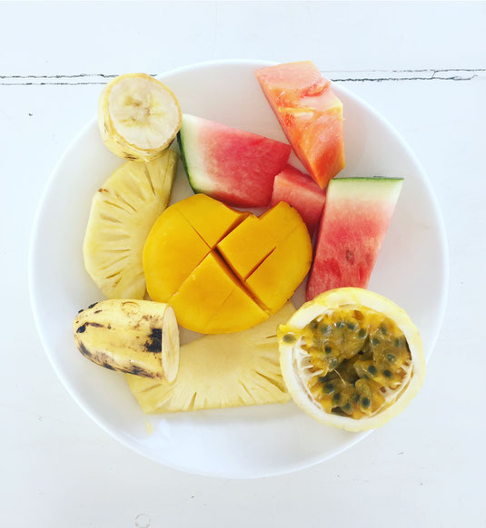 Petit déjeuner à Welligama