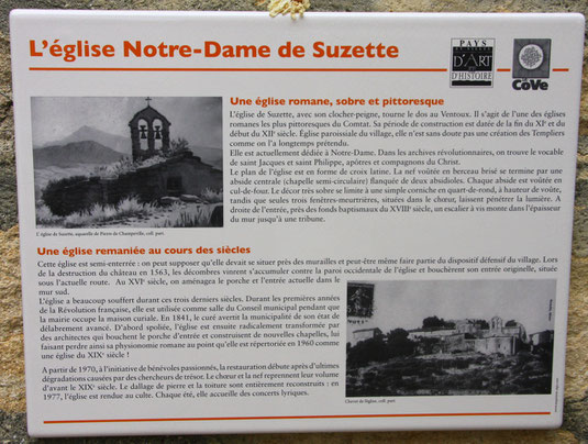 Bild: L´eglise Notre-Dame de Suzette, Kirche von Suzette