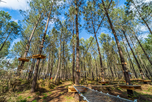 Accrobranche Adour Aventure de Tethieu
