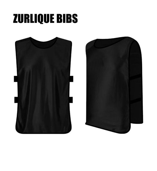 Black training bib Singapore – custom sports bib for football, basketball and school teams with logo and number printing
