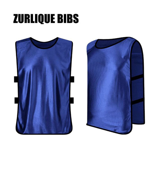 Navy blue training bib Singapore – custom football and soccer bib with logo and number printing for schools and sports clubs