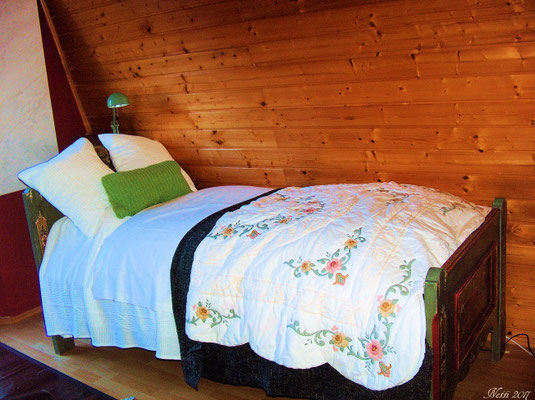Ferienhaus, FerienhausamKlostergarten, Gößweinstein, Urlaub, Ferien, Ausflug, Familientreffen, Wanderung, Klettern, Radtour, Wallfahrt, Franken, Fränkische Schweiz, Oberfranken, Bayern, Feiertage, Bauernzimmer,  Balkon, Bett, Einzelzimmer