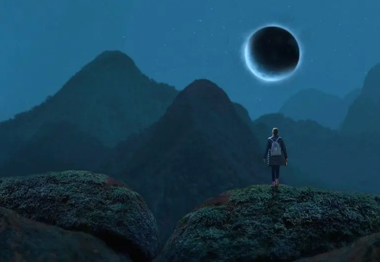 nouvelle lune : lune conjoint soleil