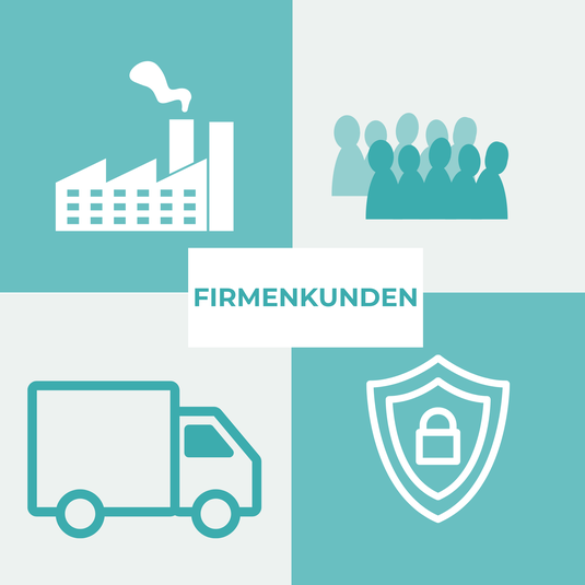 Versicherung für Firmenkunden, betriebliche Altersvorsorge, betriebliche Krankenversicherung, Cyberversicherung, Sachversicherung für Firmenkunden
