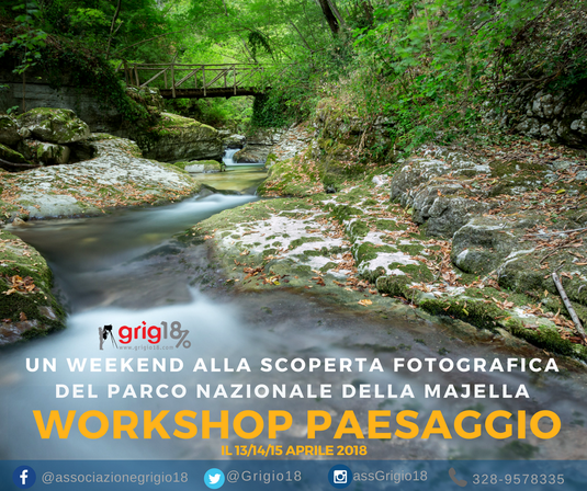 workshop fotografia nel parco della Majella