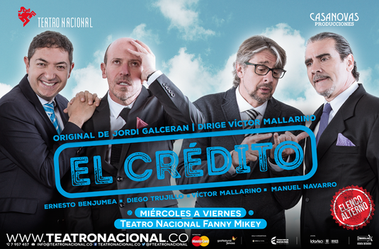 "El Crédito" en el Teatro Nacional