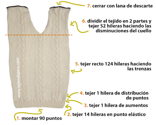 Chompas tejidas a mano para varon top