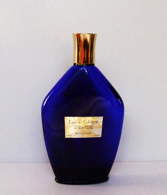 BOURJOIS - SOIR DE PARIS, EAU DE COLOGNE - ETIQUETTE DOREE