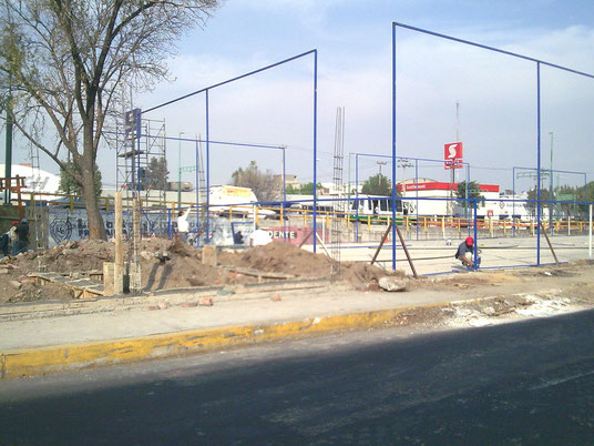 INSTALACION DE CANCHA DE FUT 7