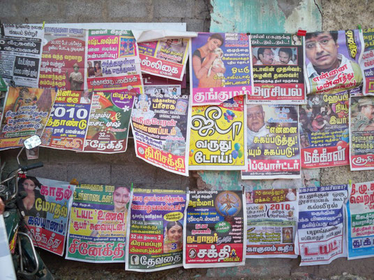 India Indian Medien Media Newspapers Zeitungen