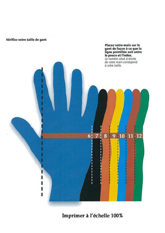 gants de jardinage bicolore 
