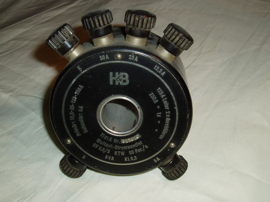 Hartmann Braun  Stromwandler Typ. Ti 41 A zum Multavi Gerät