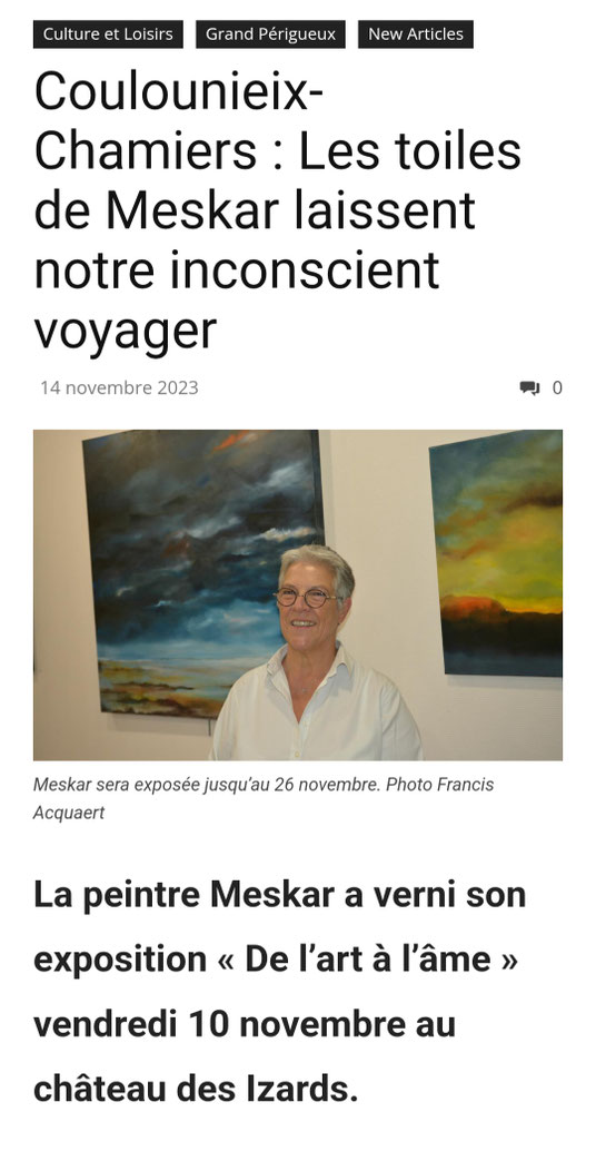 La Dordogne Libre - novembre 2023