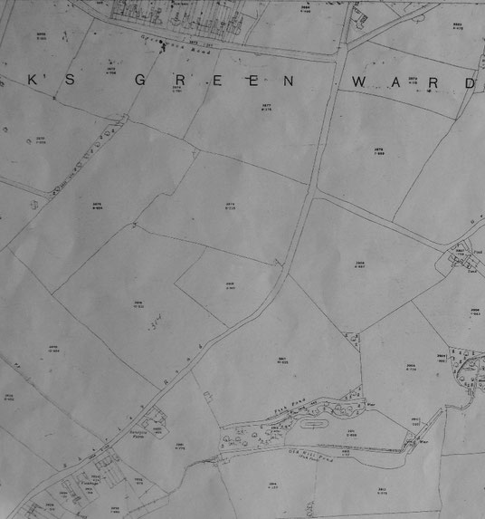 O.S. map 1916 extract (southern section)