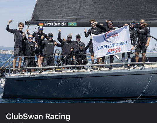Swan 50 Hatari sailing team
