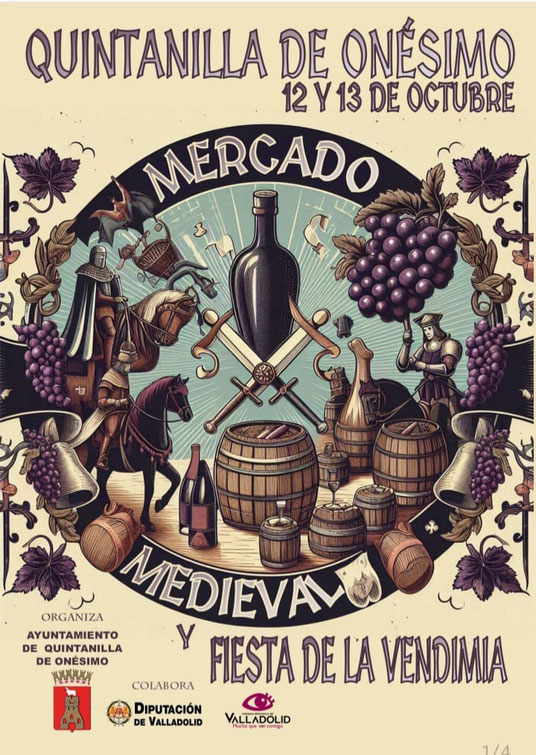 cuando es que dias horarios programa mercado medieval quintanilla de onesimo