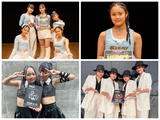 当ダンススタジオを代表するダンスチーム3チームが続々とコンテストで入賞！熊本内外に挑戦する姿がとってもかっこいいです！
