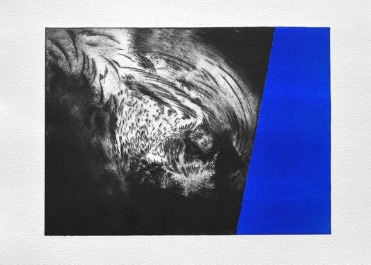Bote • 2021 • intaglio print on paper • 19,5 x 26,5 cm