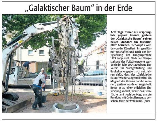 Verein für Baukultur und Stadtgestaltung Kaiserslautern e. V. - Galaktischer Baum