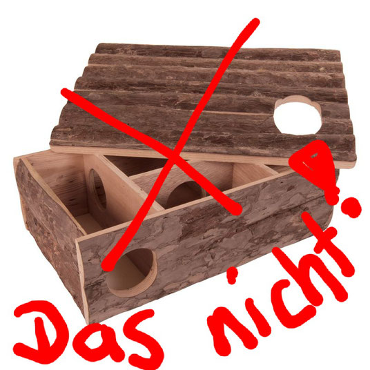 Wie oben beschrieben, nichts aus dieser Art von Holz verwenden, es gab schon bekannte gefährliche Unfälle bei Hamstern!! 