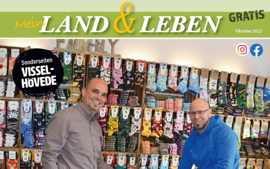 veranstaltungen visselhoevede andre luedemann buergermeister visselhoevede und klaas pleisjier socken geschaeft 