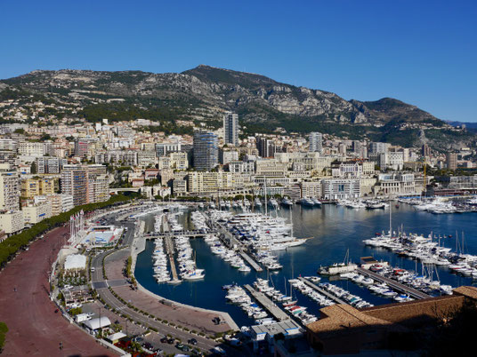 großer Yachthafen von monaco