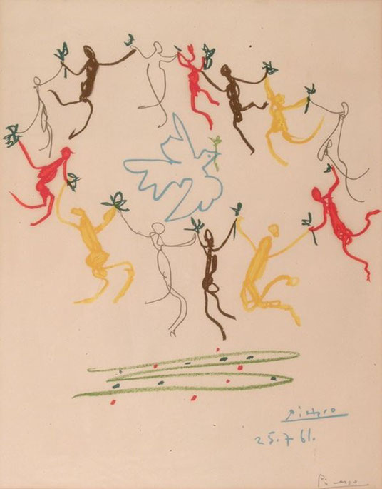 P. Picasso, "Girotondo per la pace"