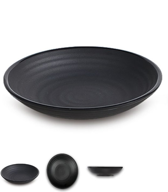 インスタ映え　食器　黒　皿　器　おしゃれ　カフェ　画像
