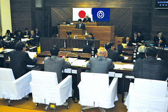 市議会12月定例会が開会した(3日午前)