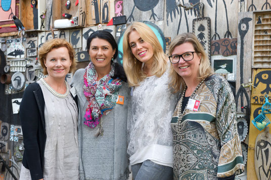 Die KlosterNEUbürgerinnen, Niederlösterreich, Klosterneuburg, Frauennetzwerk; Marion Koller, Renate Altenhofer, Sandra Maria Soravia-Lepuschitz, Annet Hanck