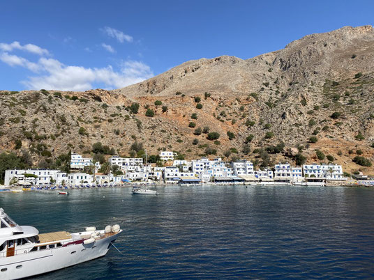 Kreta, Loutro, Dorf, griechisches, Fähre