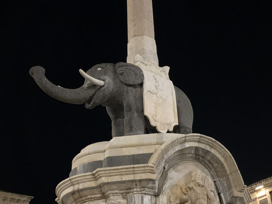 Italien, Sizilien, Elefant, Elefantenbrunnnen, Catania, Sehenswürdigkeit