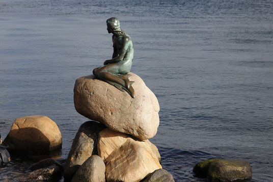 The Little Mermaid in Copenhagen, Statue in Denmark