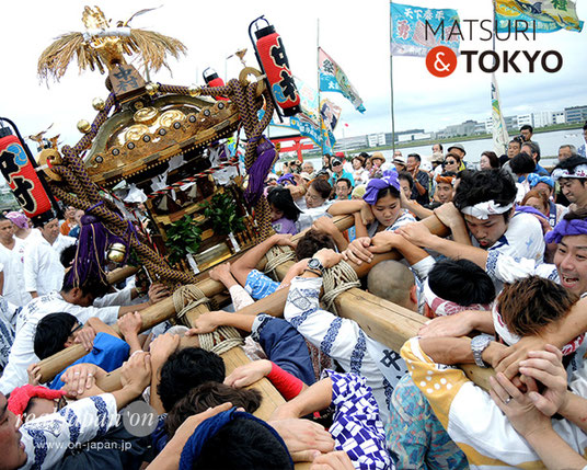 羽田神社夏季例大祭 ＠2017.07.30, 中村 町会