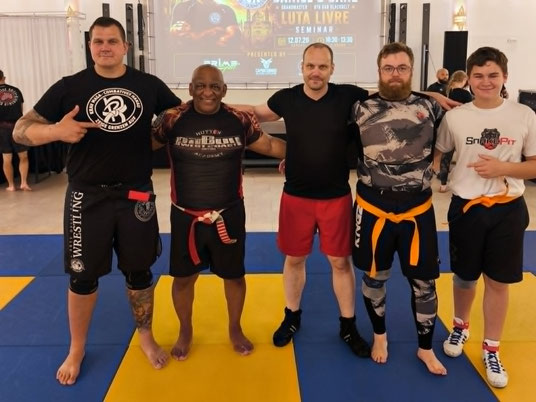 Krav Maga Combatives Hanau Catch Wrestling Sambo Luta Livre mit Daniel D'Dane bei Prime Sports in Speyer