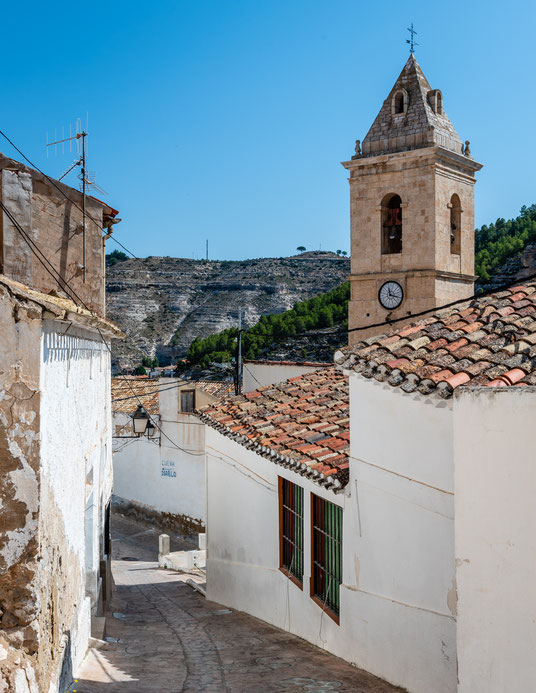 Blick auf die Kirche San Andrés