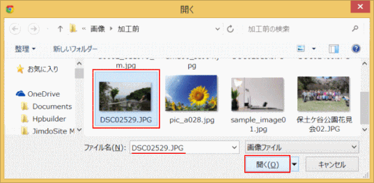 jdg034_05：画像ファイルを開く