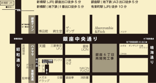新ヴァニラ画廊地図
